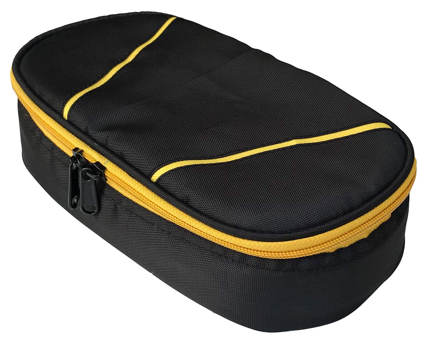FOONTY Polyurethane Waterproof Lunch Bag (Black, FFFLB9005B)-picture-4