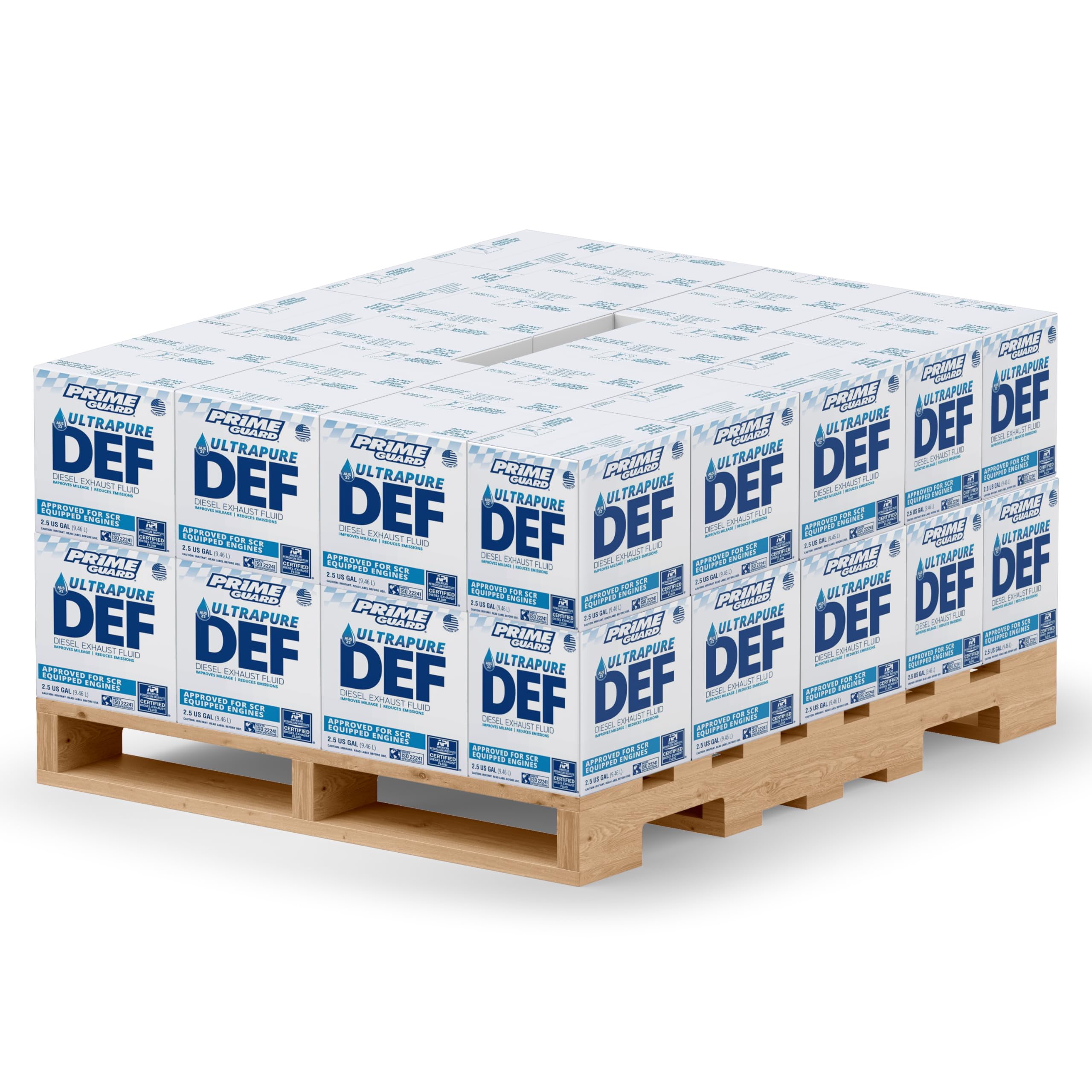 (40 Pack) - ANF Brands Prime Guard Diesel Exhaust Fluid DEF 2.5 U.S. Gallon Boxes, (100 Gallons Total)