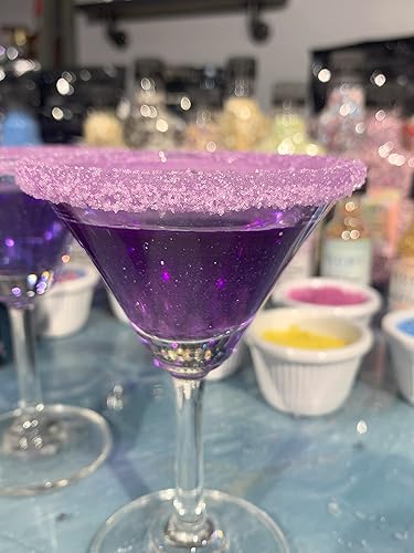 Miniatura 3 de Snowy River Sal de cóctel de lavanda  Sal de margarita de color natural, rimmer de Margarita, Rimmer de bebidas, sal de borde de cóctel, sal