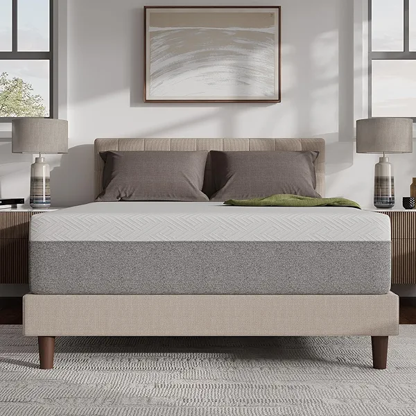 Novilla 12 Inch King Mattress, Gel Memory Foam Mattress King Size in a Box with Comfort Foam for Pressure Relief & Body Support & Cool Night Sleep, CertiPUR-US Certified