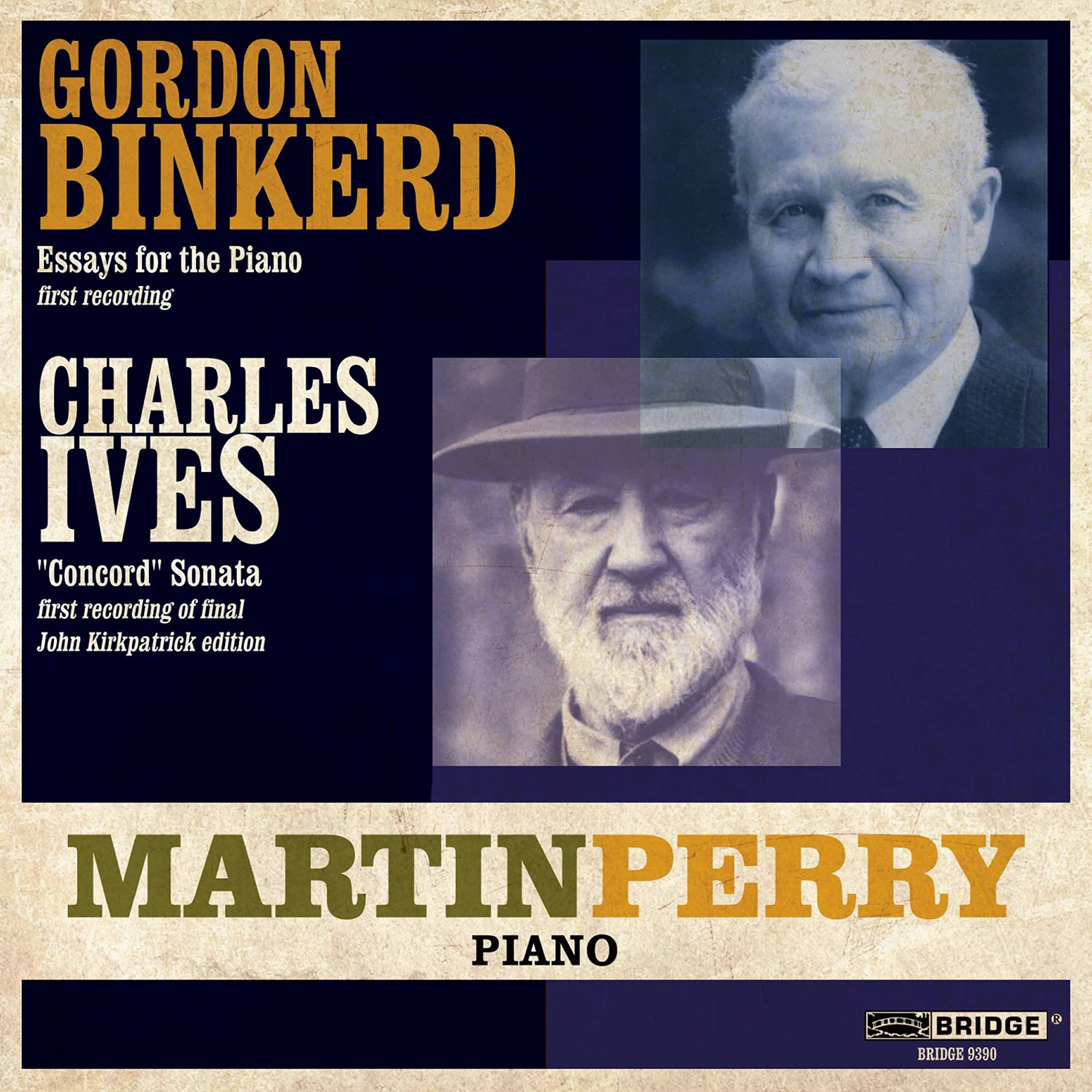 Binkerd/ Ives: Essays For Piano | Concord Sonata