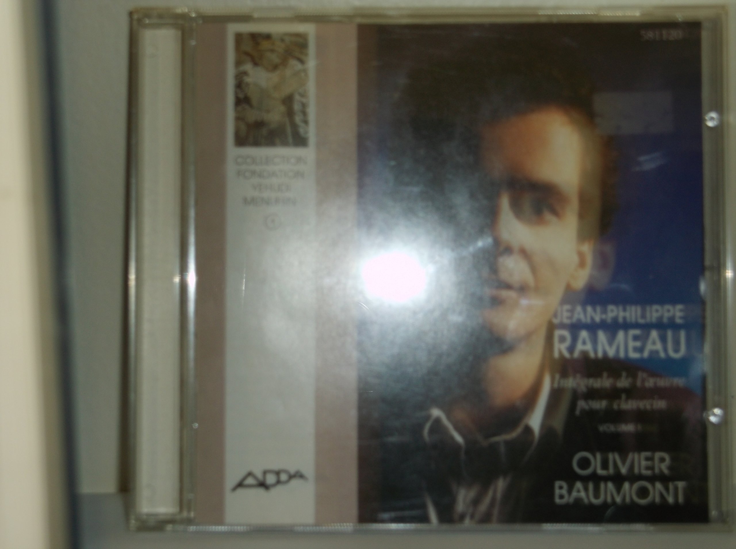 Jean-Philippe Rameau: intégrale de l'oeuvre pour clavecin, volume 1 [Audio CD] Jean-Philippe Rameau and Olivier Baumont