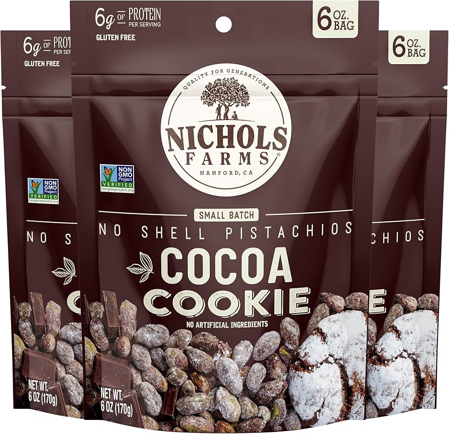 Amazon.com : Nichols Farms Pistachios - Fresh Roasted No Shell