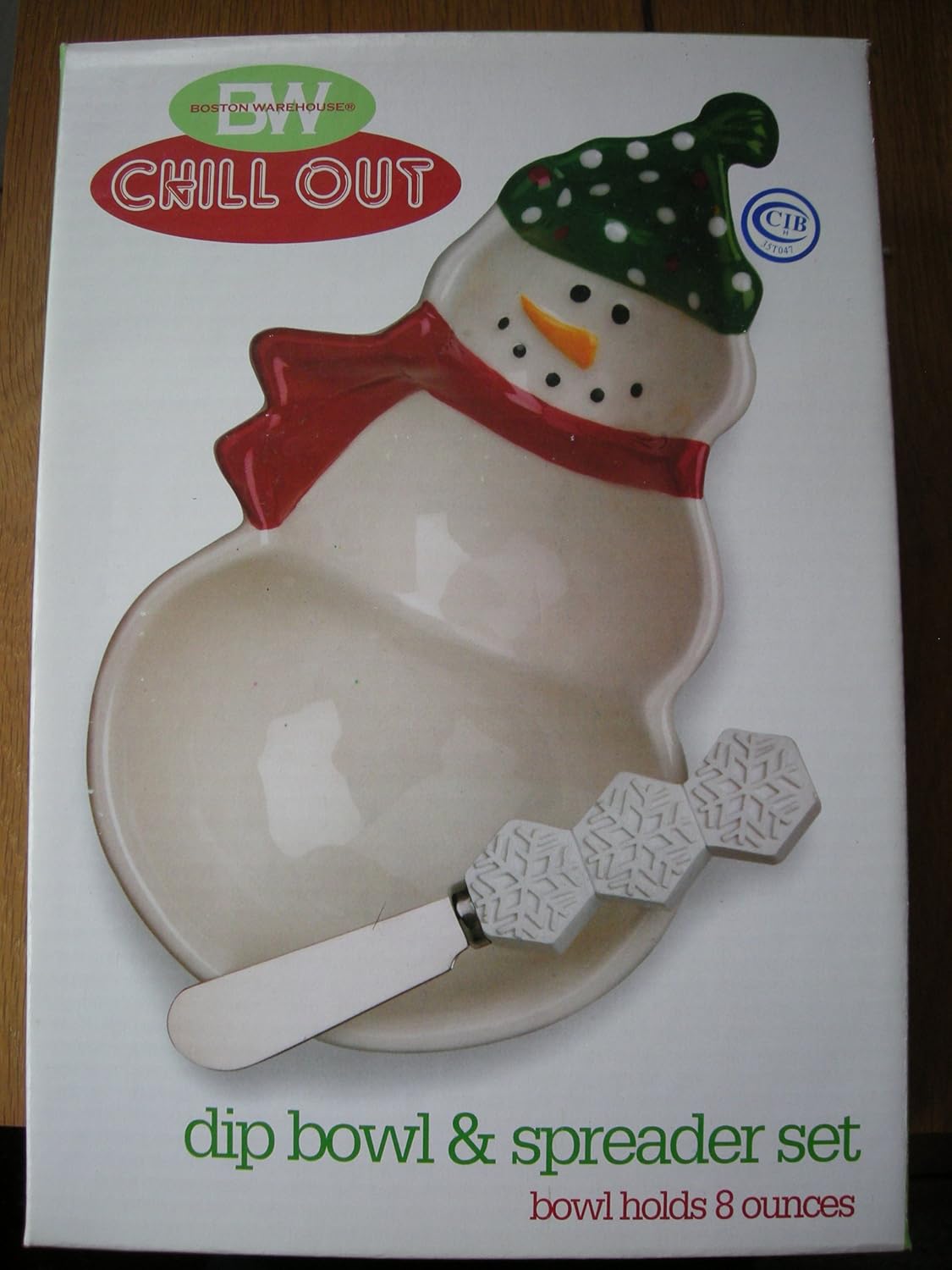 Boston Warehouse Chill Out Dip Bowl and Spreader Set Home
