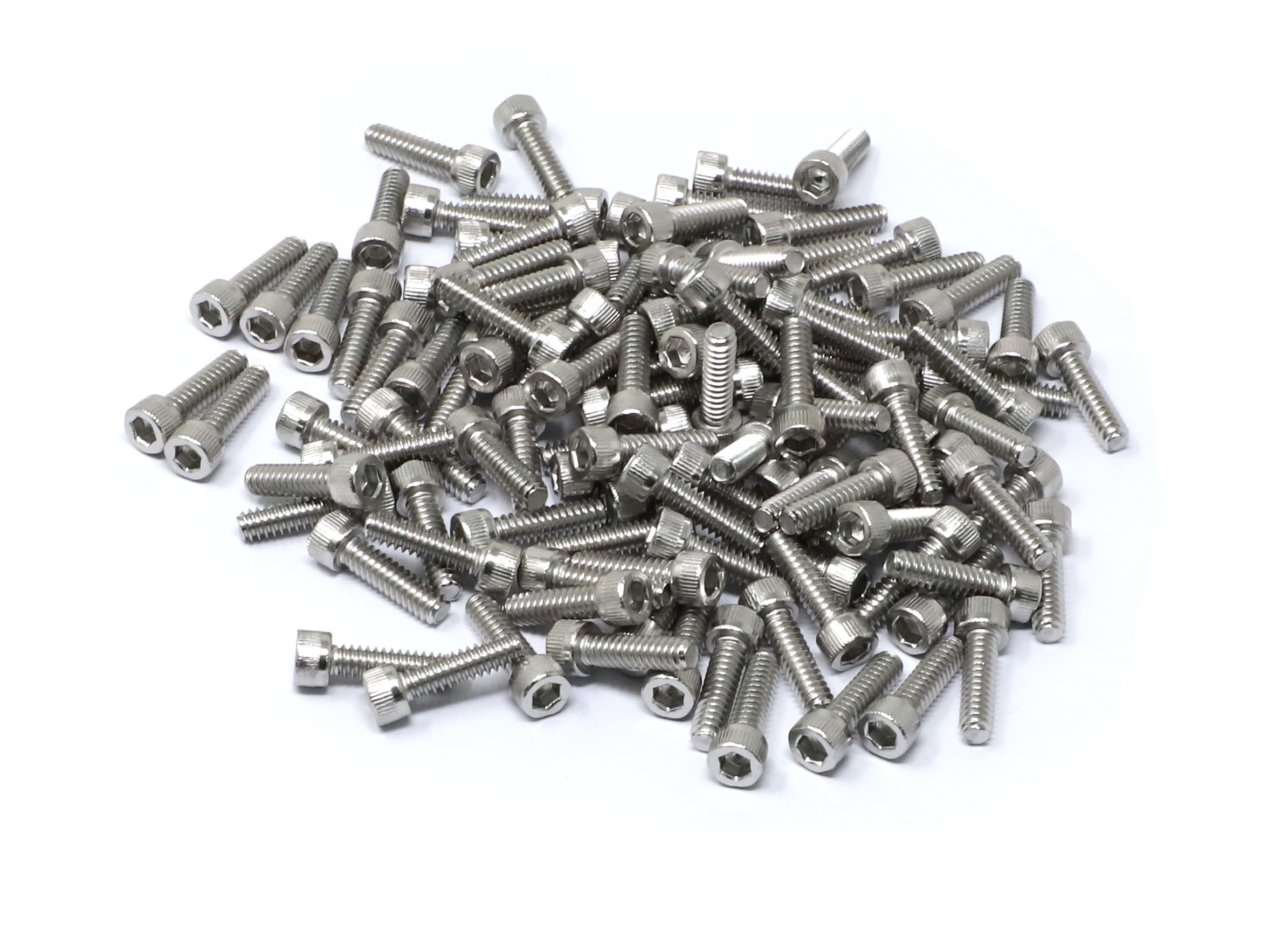 DTGN 50-Piece 5/16-18 Socket Head Cap Screw Kit – 304 Stainless Steel, 5 Lengths (1/2” To 1”), Hex Key Drive