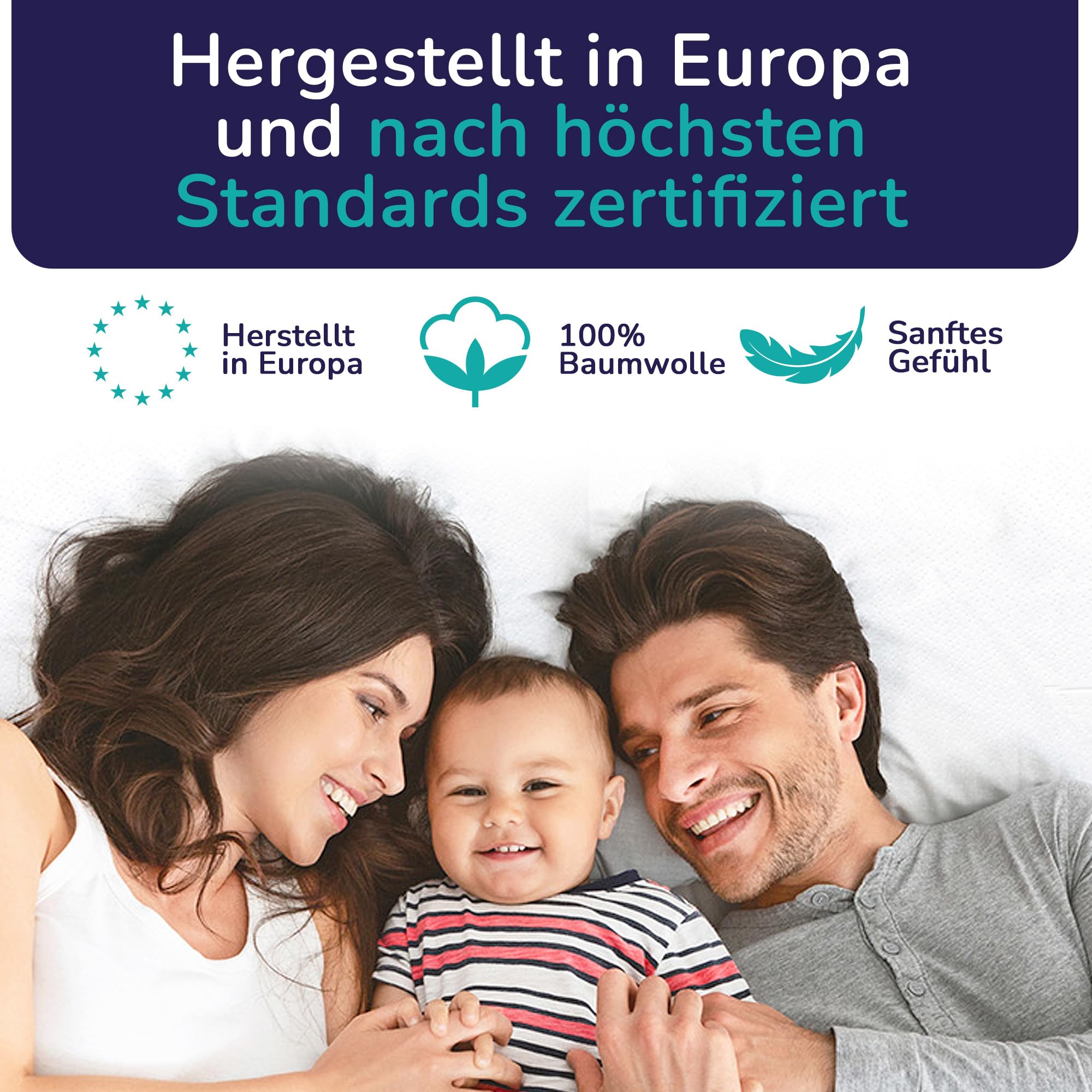 ZenPur Orthopädisches Kissen 2er Set 40x60 (13 cm) Aus Memory Foam Ergonomisches Nackenkissen Memory Schaum Gegen Nackenschmerzen Mittelfest Mit Premium Bambusbezug Oeko-tex Zertifiziert