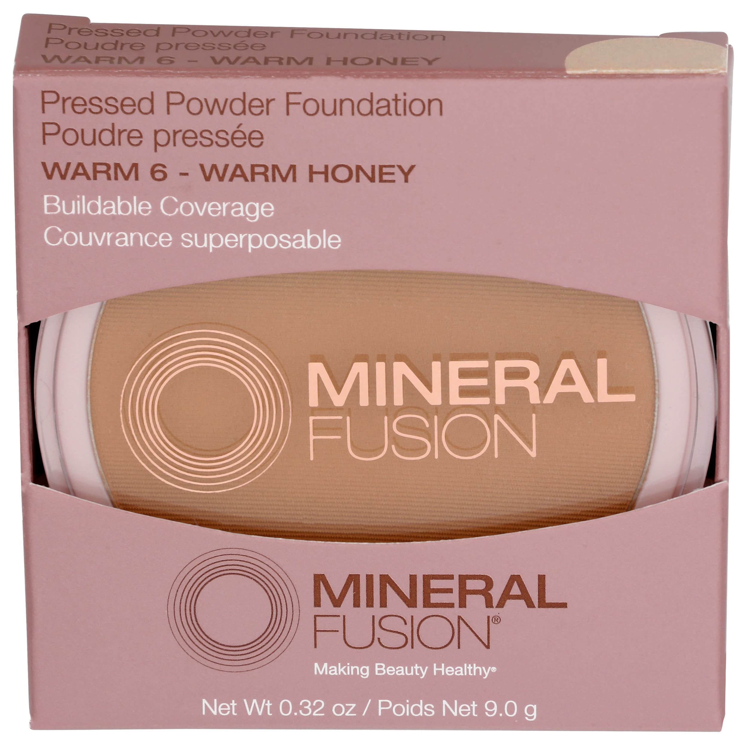 Mineral Fusion, Pressed Base Warm 6, 0.32 Ounce