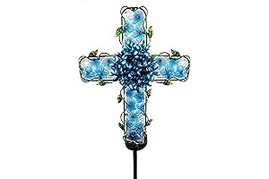 Outdoor Crosses for Garden: Illuminated Spiritual Grace
