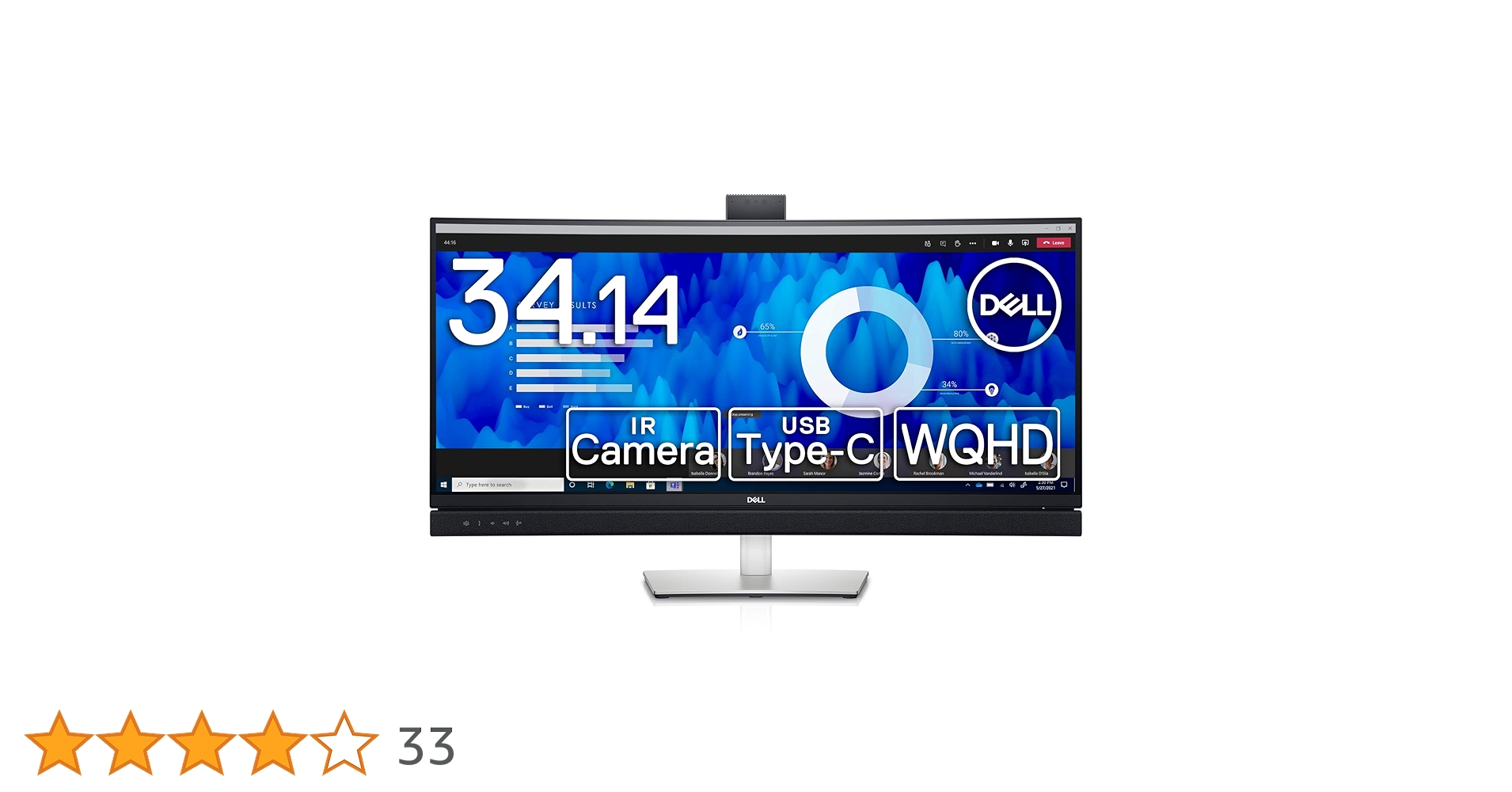 Amazon.co.jp: Dell C3422WE 34.14