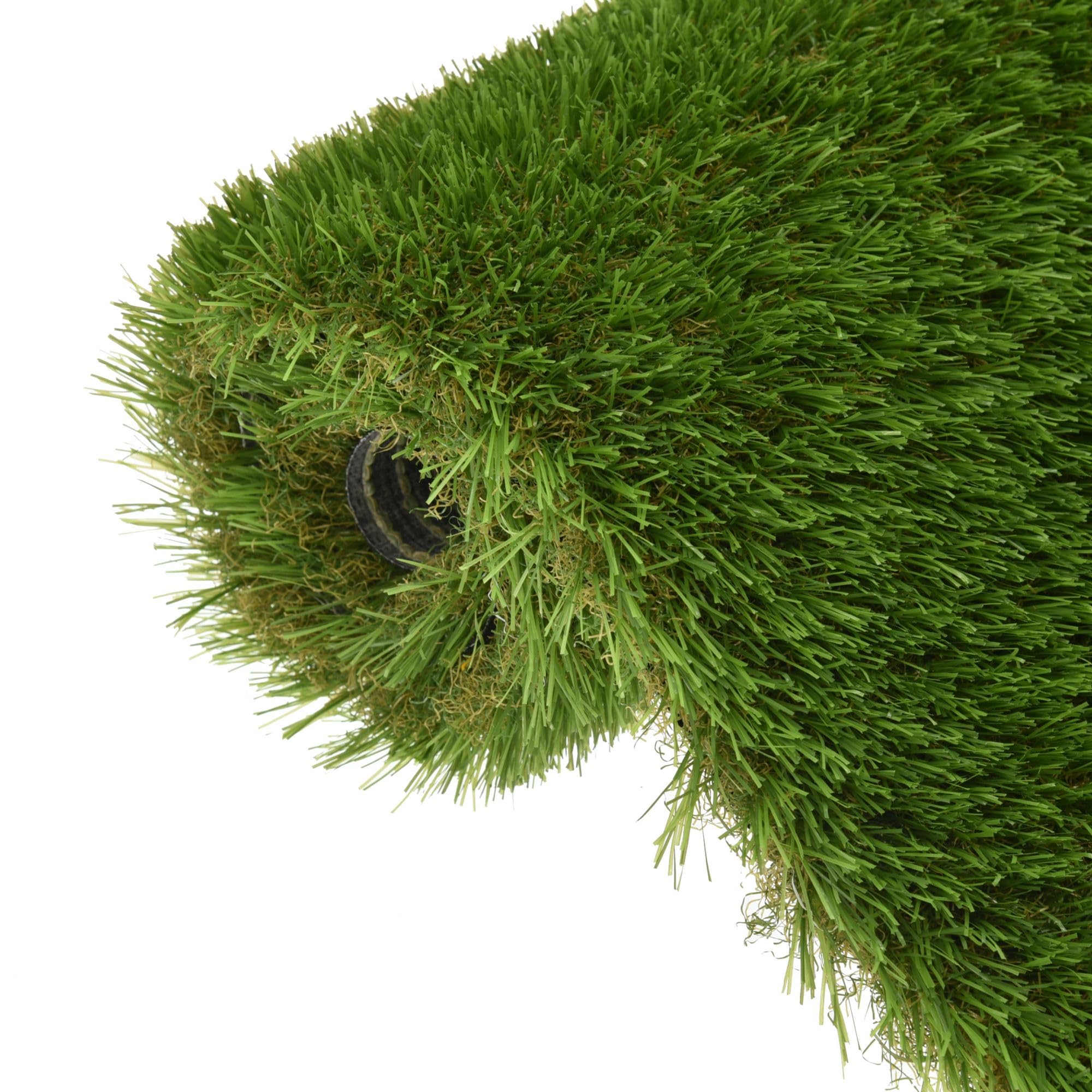 WERKA PRO Gazon Artificiel 4cm 100% Recyclable en Rouleau 180cm de Large 1,8 x 5 m (env. 9m²)