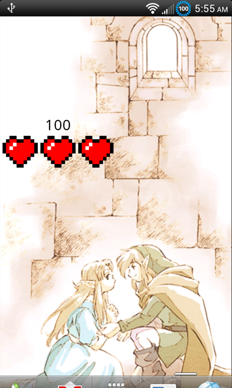 Heart Container Battery Meter - App on Amazon Appstore