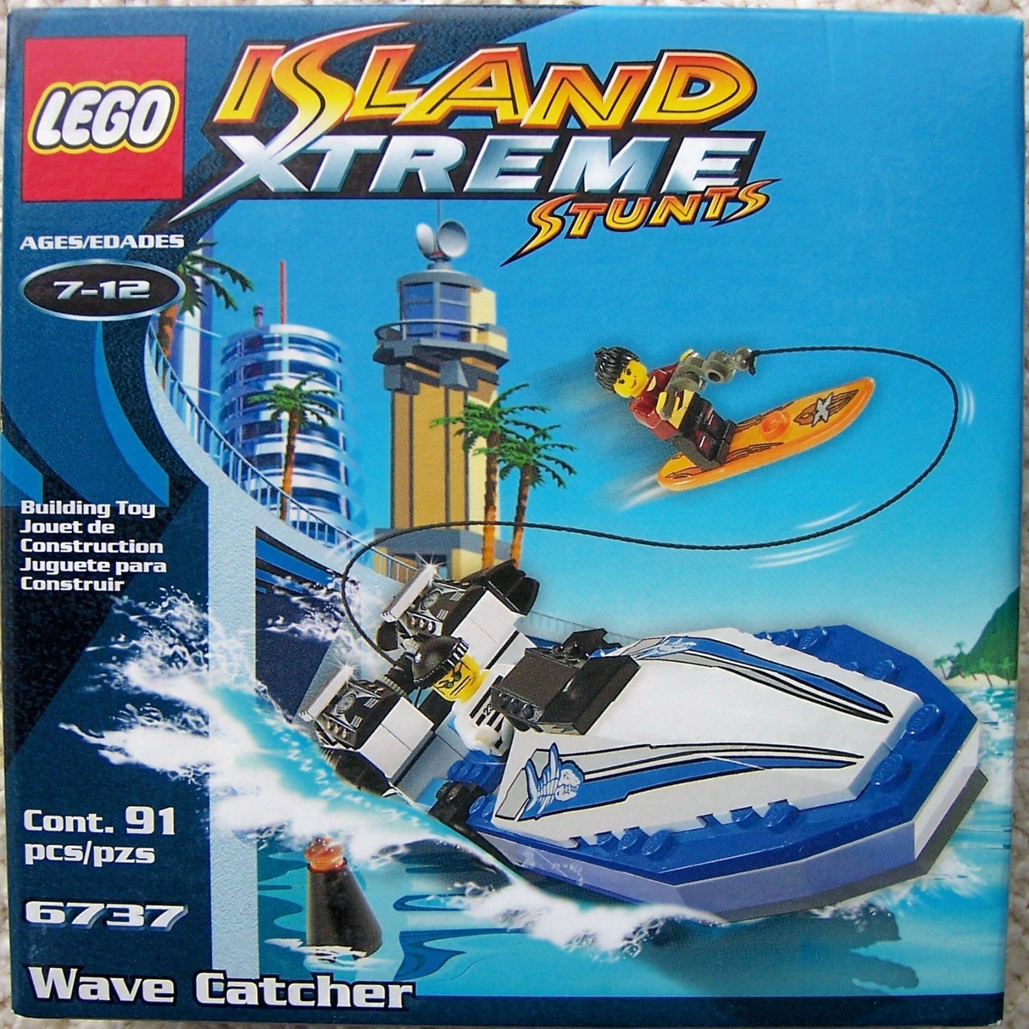 LEGO Island Xtreme Stunts 6737 Wave Catcher/Wake Rider