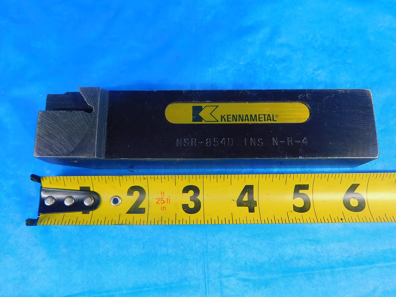 KENNAMETAL NSR-8545 Turning Tool Holder 1" X 1 1/4 Shank N-R-4 Inserts 5 3/4 OAL - AR6362AE2