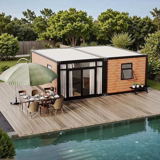 AMGUI Modern Single Luxury Holiday Cabin