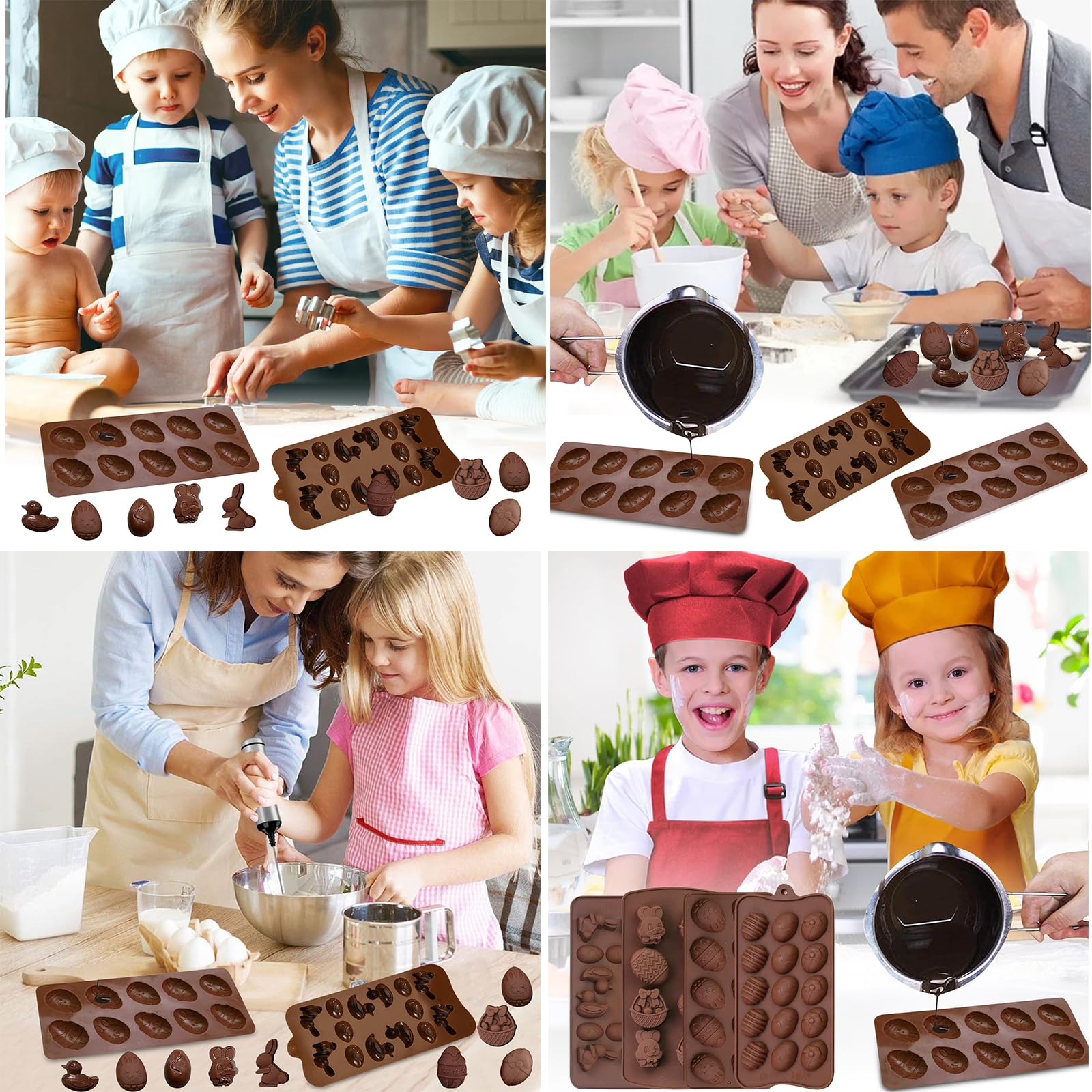 Stampo in silicone per cioccolatini rose 2 pz | Tagliapasta, stampini e