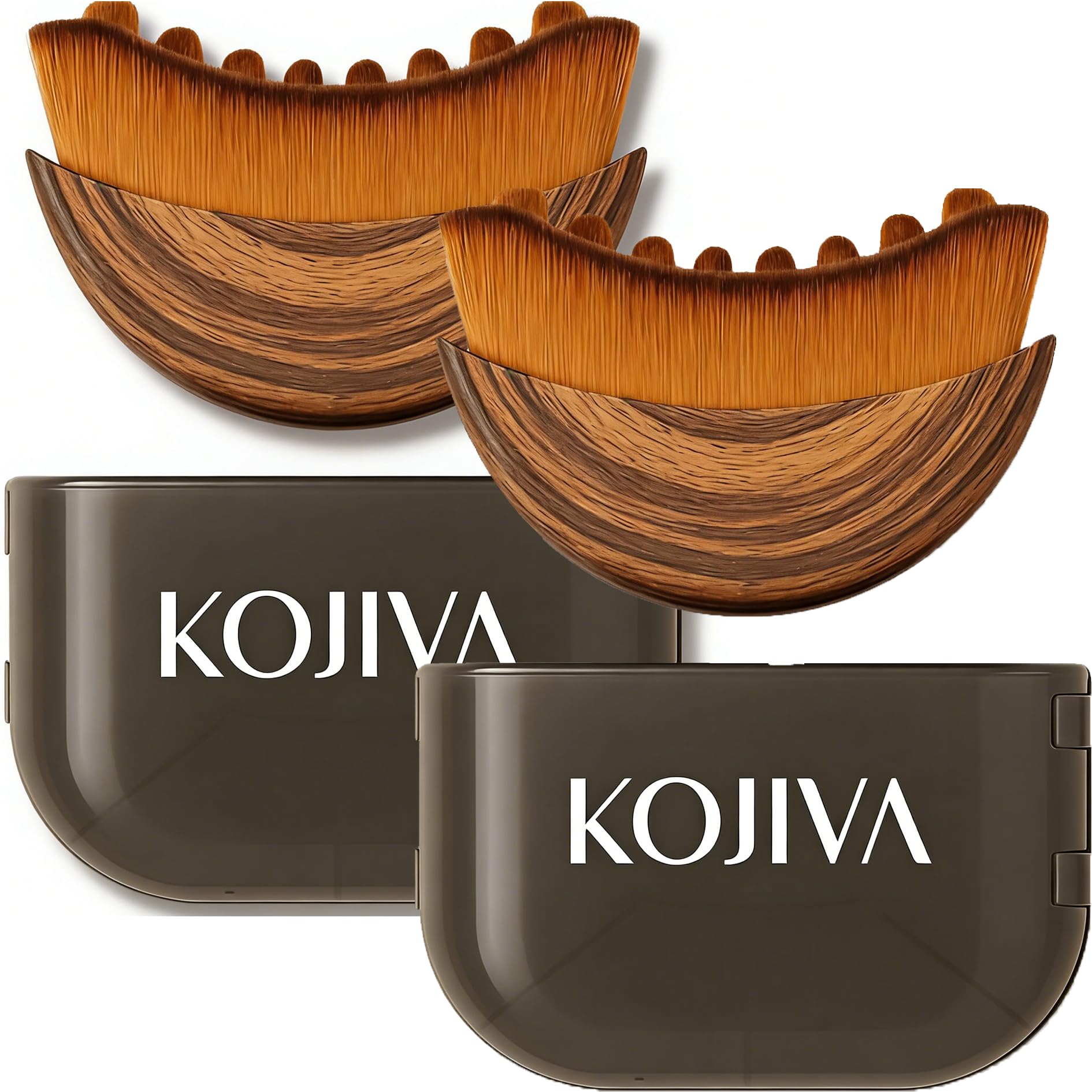 Kojiva Lymphatic Face Brush,Kojiva Face Brush,Dry Soft Organic Reduce Puffiness Improve Skin & Radiance Relieve Fatigue - Ergonomic Design for Daily Skin.(1pc) — view 9