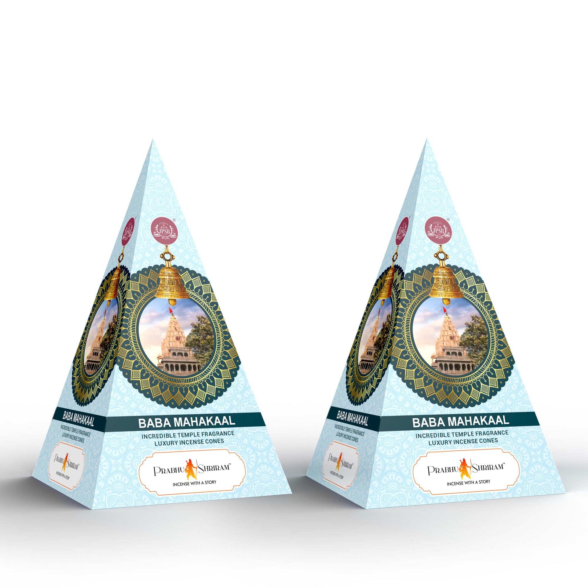 Baba Mahakal Dhoop Cones for Puja | Long Lasting Temple Fragrance Cones | Spiritual Aroma for Home, Meditation & Prayer | Charcoal Free Dhoop Cones for Daily Use 60 Cones-Inside Set of 2 130g-image-41