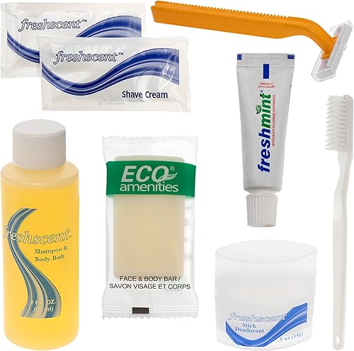 Miniatura 5 de Moda West Estuche grande a granel de artículos de tocador y artículos de tocador Airbnb premium para adultos, mujeres, hombres, viajes, caridad,