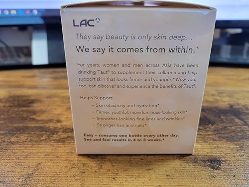 Miniatura 9 de TAUT Colágeno líquido para mujer  Bebida de colágeno marino de 13,000 mg con ácido hialurónico, semilla de uva y elastina  Soporte visible para la