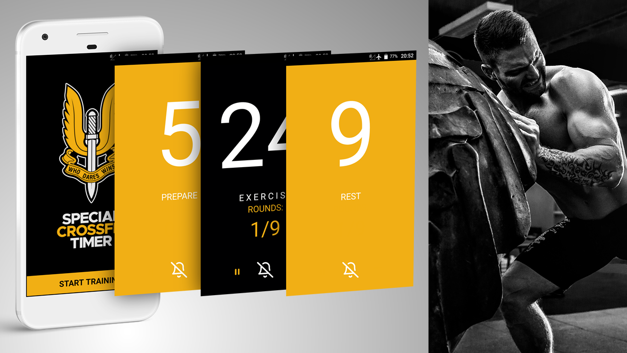 Sport HiiT / Crossfit Timer (No Ads)Amazon.inAppstore for Android