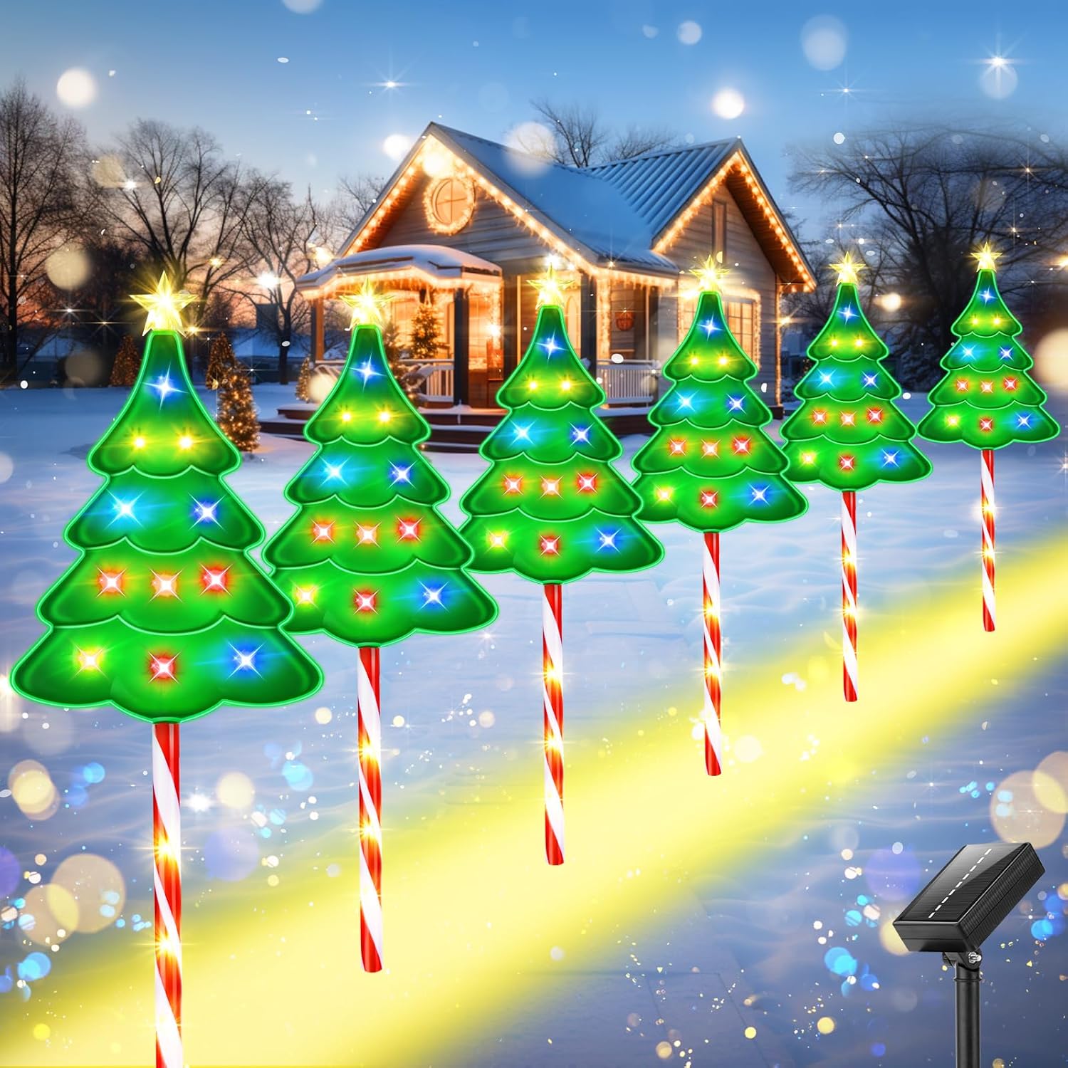 Outdoor Christmas Decorations, Solar Christmas Lights Outdoor
