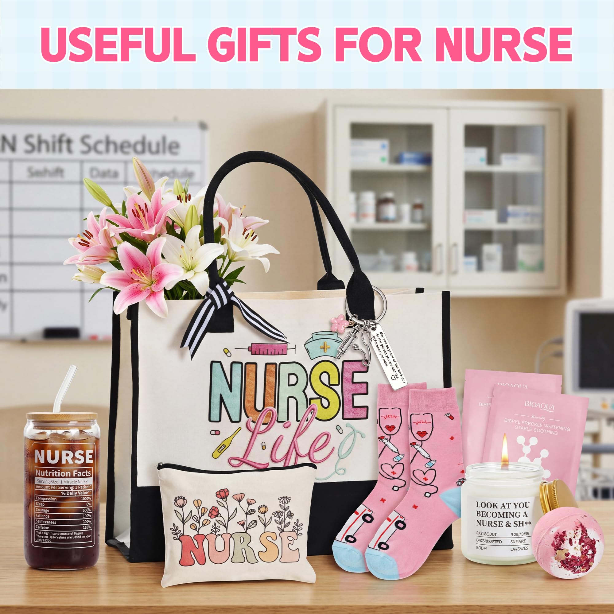 Nurse Gifts Nurse Appreciation Gift Set for Women, Nurse Graduation Gift for Women, Birthday Gift for Nurses Week, Nurse Practitioner Gifts