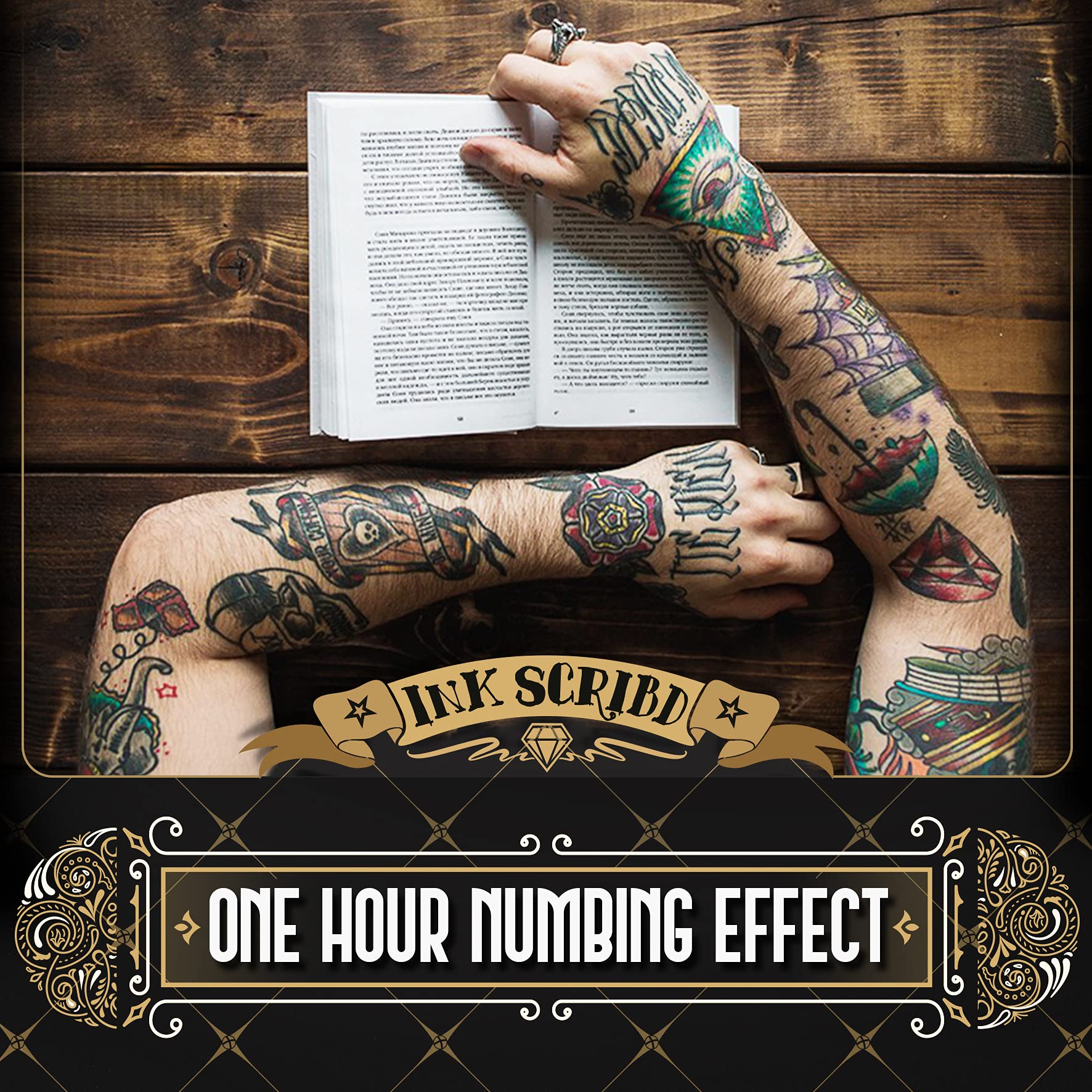 Ink Scribd Tattoo Numbing Spray Premium Topical Anesthetic Pain