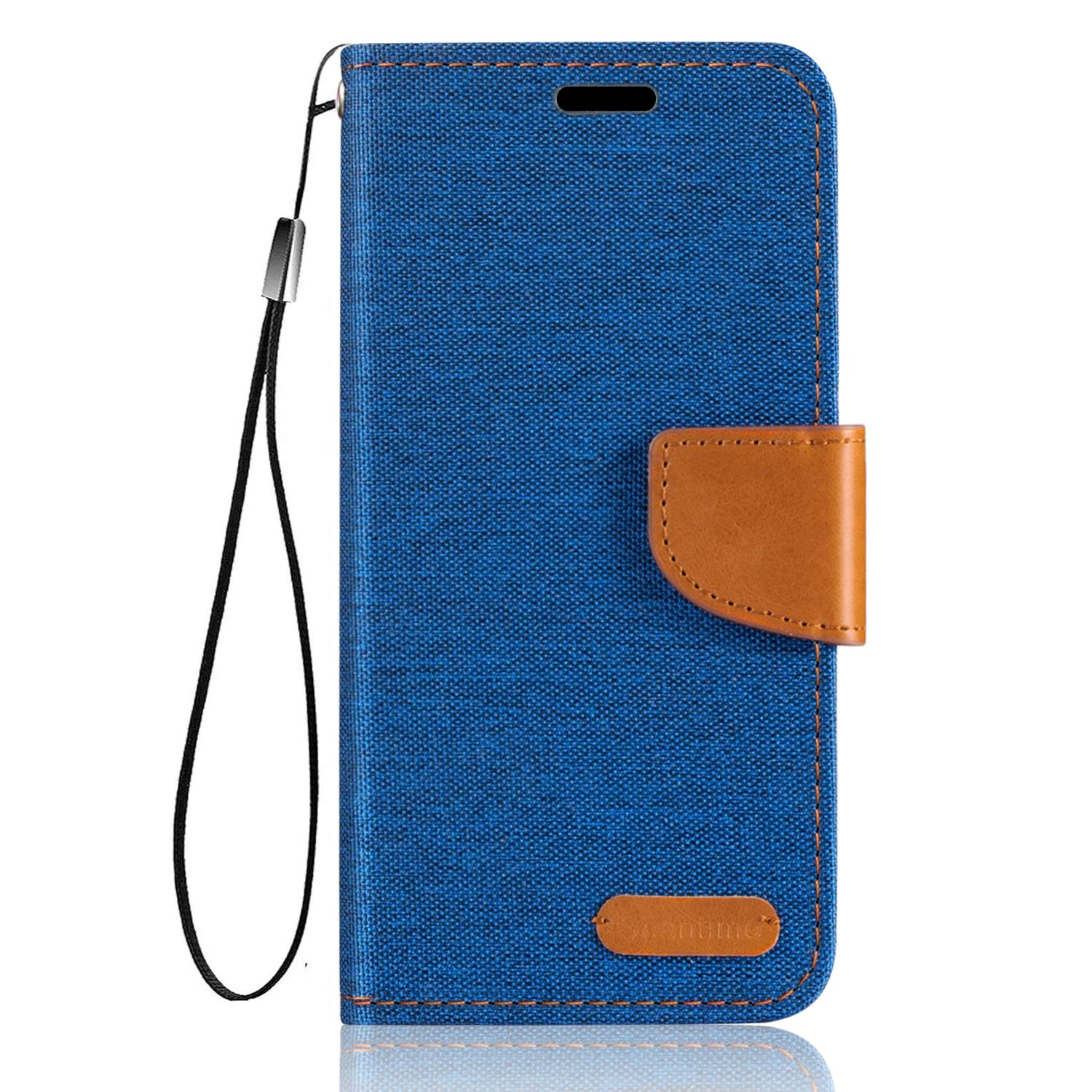 Custodia Flip Portafoglio In Tessuto Oxford E PU Per LG Zero/LG Class, Con Tasche E Supporto