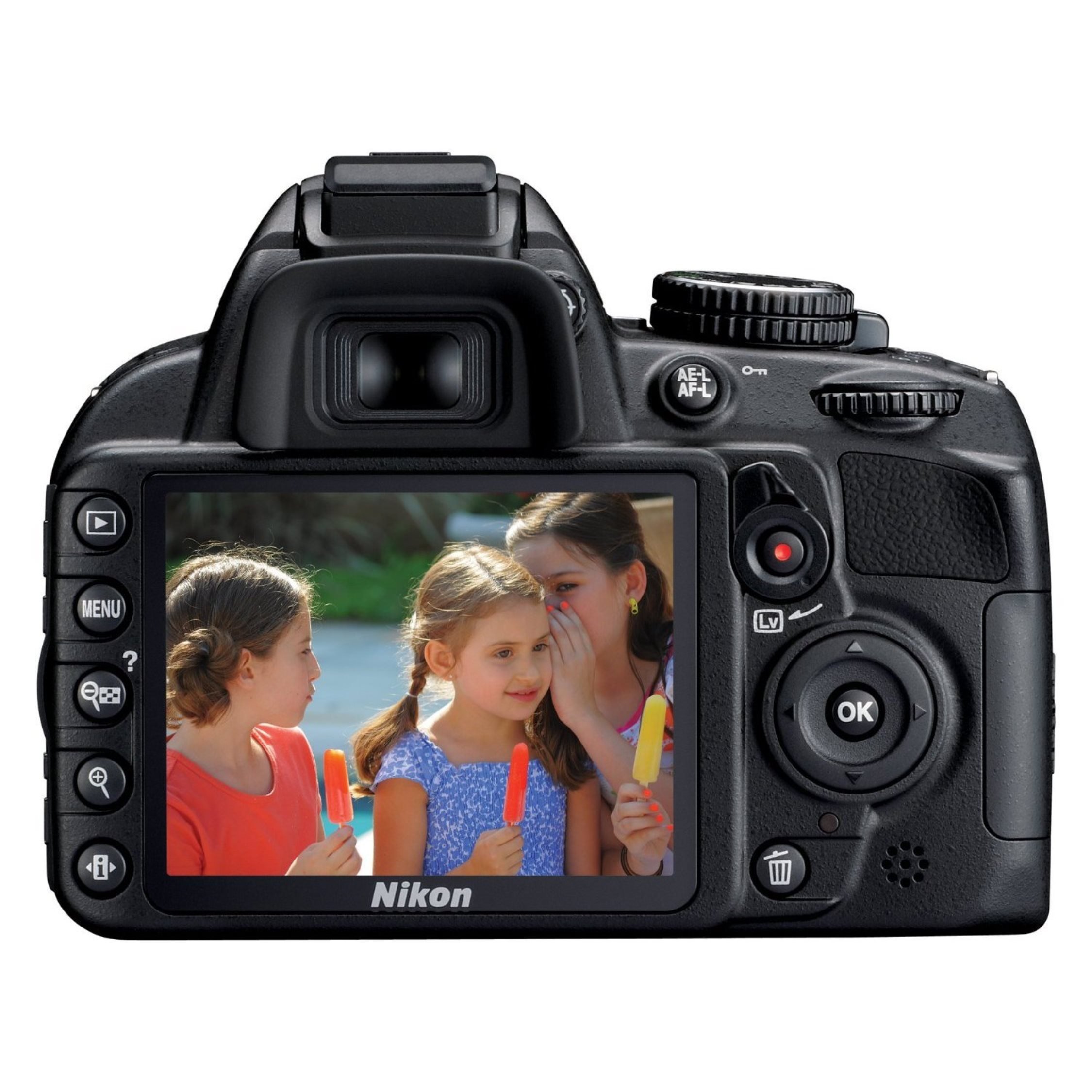 Buy Nikon D3100 14.2MP Digital SLR Camera (Black) with AF-S 18