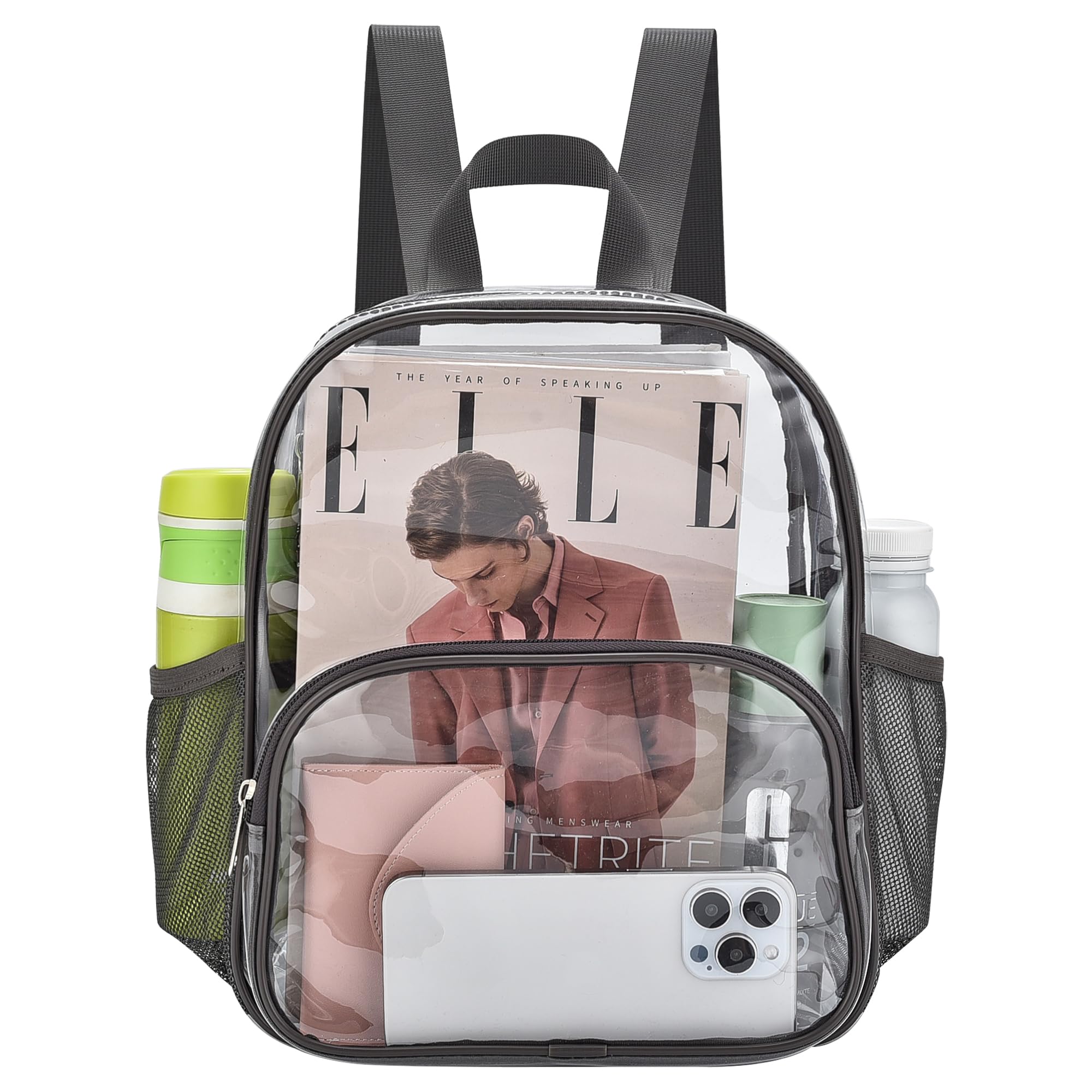 Clear Backpack for Stadium Events Stadium Approved Fashion Women Backpack