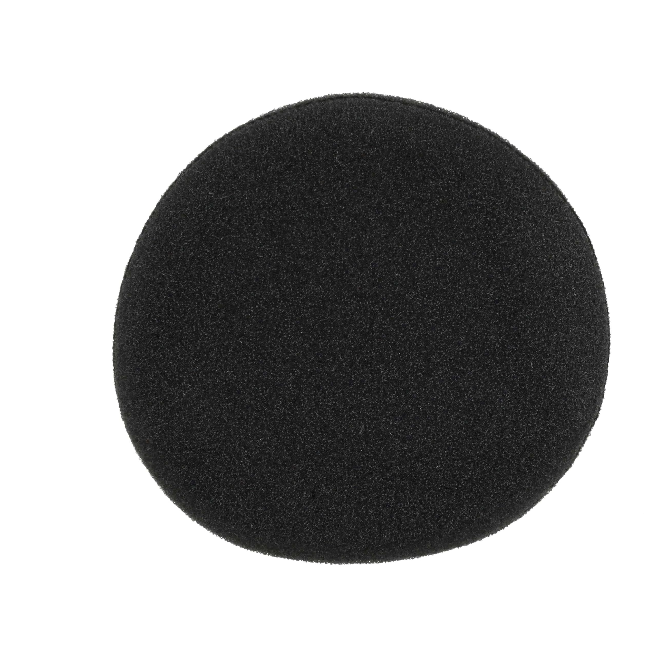 vhbw 20x Ohrpolster kompatibel mit Sennheiser PX80 | PX90, PX300 Kopfhörer Headset, Schaumstoff Schwarz, Matt