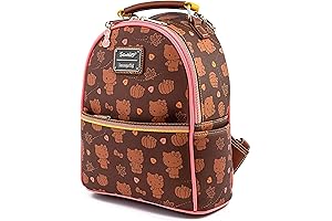 Hello Kitty Pumpkin Spice Allover Print Mini Convertible Backpack