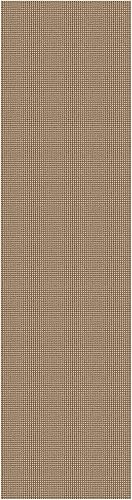 Vista 372 de EARTHALL - Tapete tejido lavable con parte trasera de goma, tapete trenzado de algodón antideslizante para interiores para entrada, pasillo, cocina