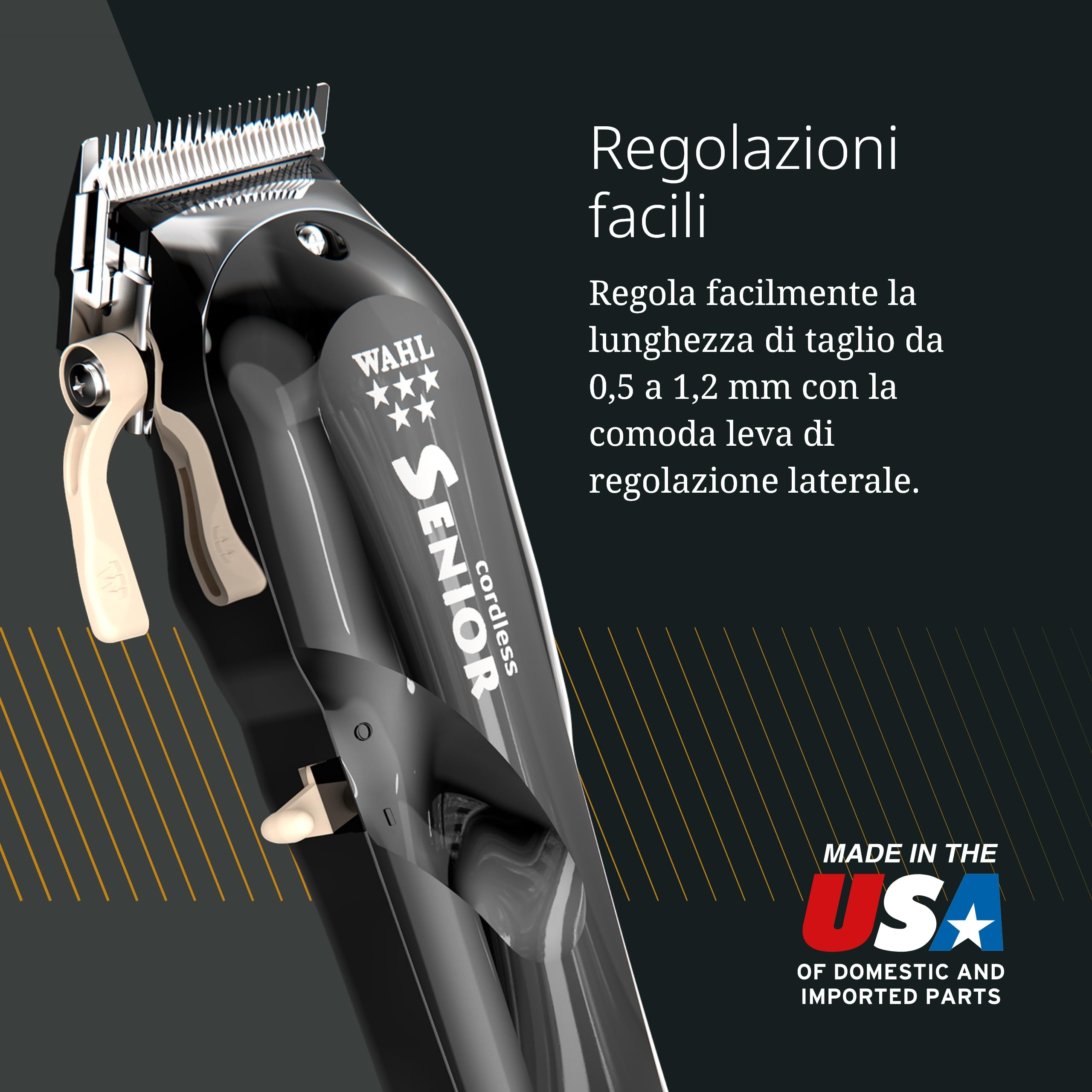 WAHL cordless SENIOR バリカン 【公式通販】