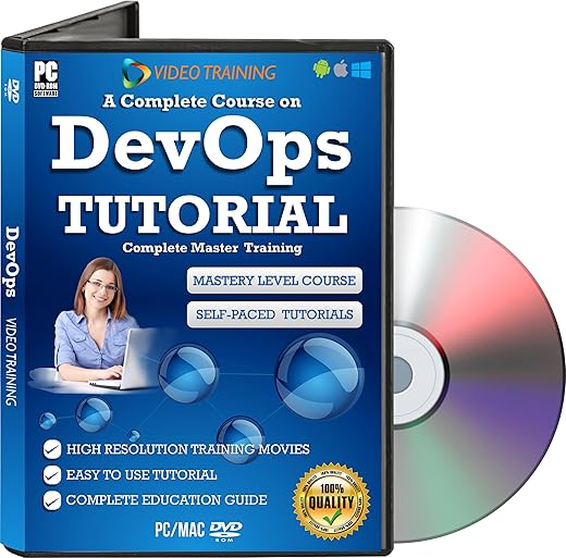 Mastering DevOps Training Tutorial Video DVD – Fast Learning Self-Paced Tutorial High Quality Training Videos with Examples and Demos | No…