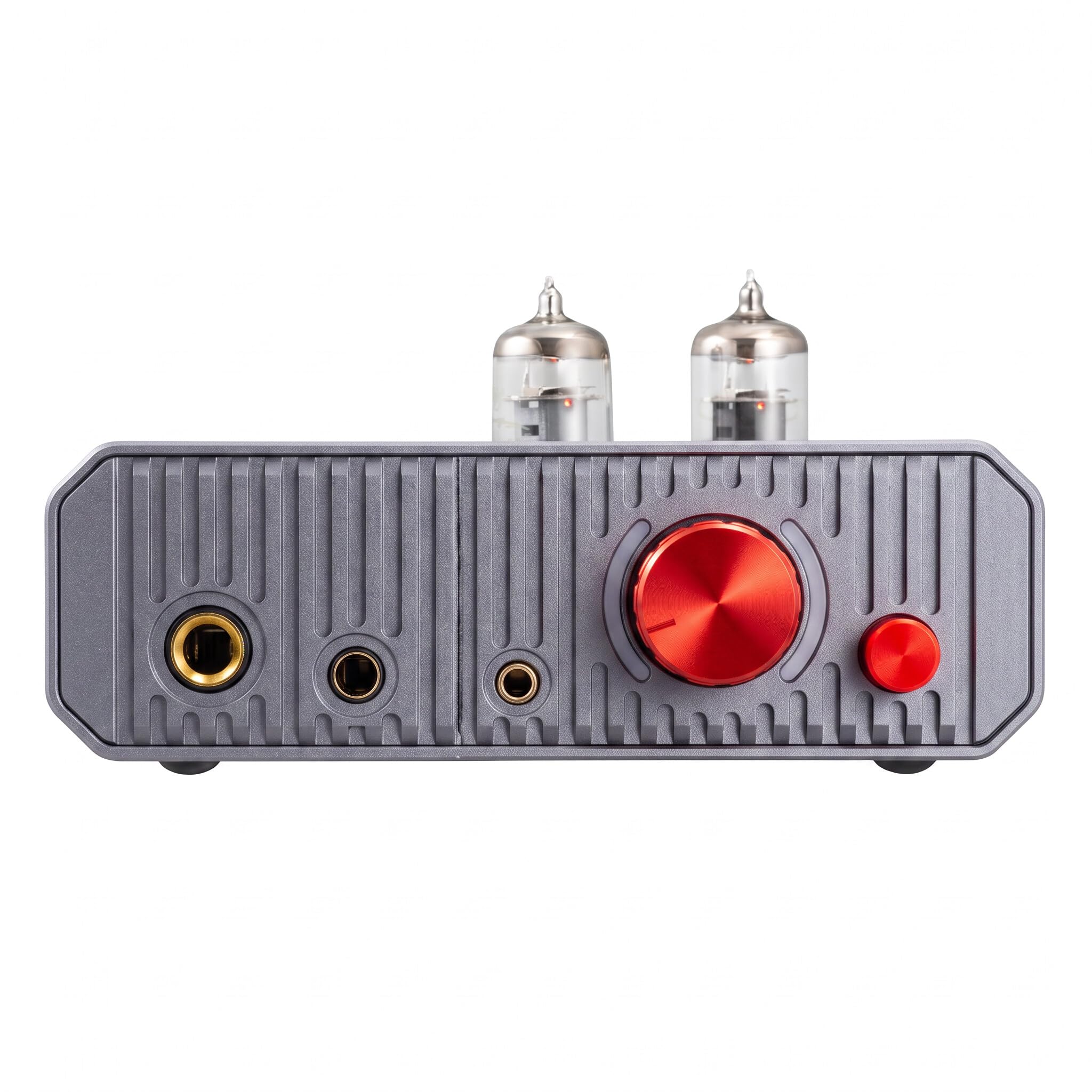 Dpofirs Amplificatore per Cuffie Valvolare USB MH 02, DAC 32 Bit/384 KHz, Uscita 1300 MW con Chip CS43131 Doppio Tubo 6J1 per Audio Hi-Fi, di Festa per Audiofili Amanti della Musica