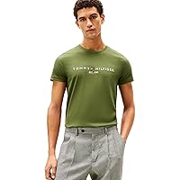 Tommy Hilfiger Tommy Logo Tee Mw0Mw11797, Maglietta a Maniche Corte