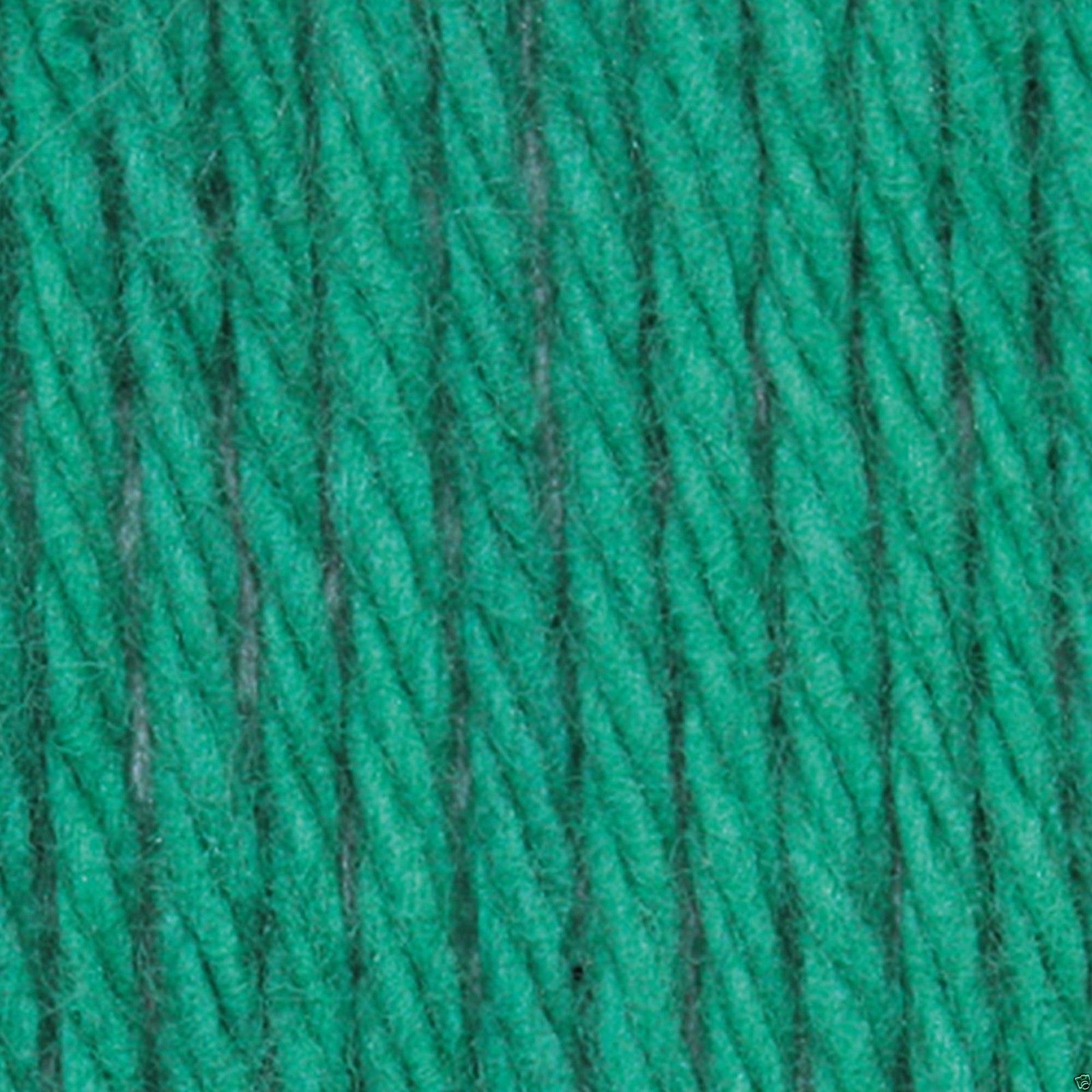 Lily Sugar 'n Cream Aran Knitting Wool Yarn 70.9g - 1223 Mod Green