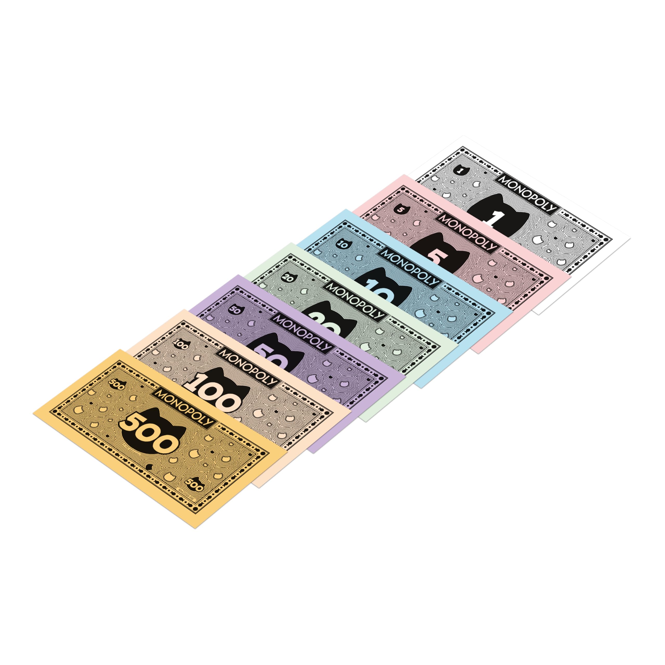 Winning Moves Monopoly Gatti francesi - Gioco da tavolo 8+ - Gioco da tavolo per 2-6 giocatori, giochi da tavolo per famiglie in francese