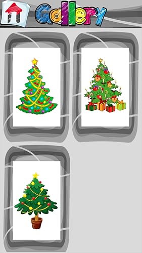 Livro de colorir de árvore de Natal