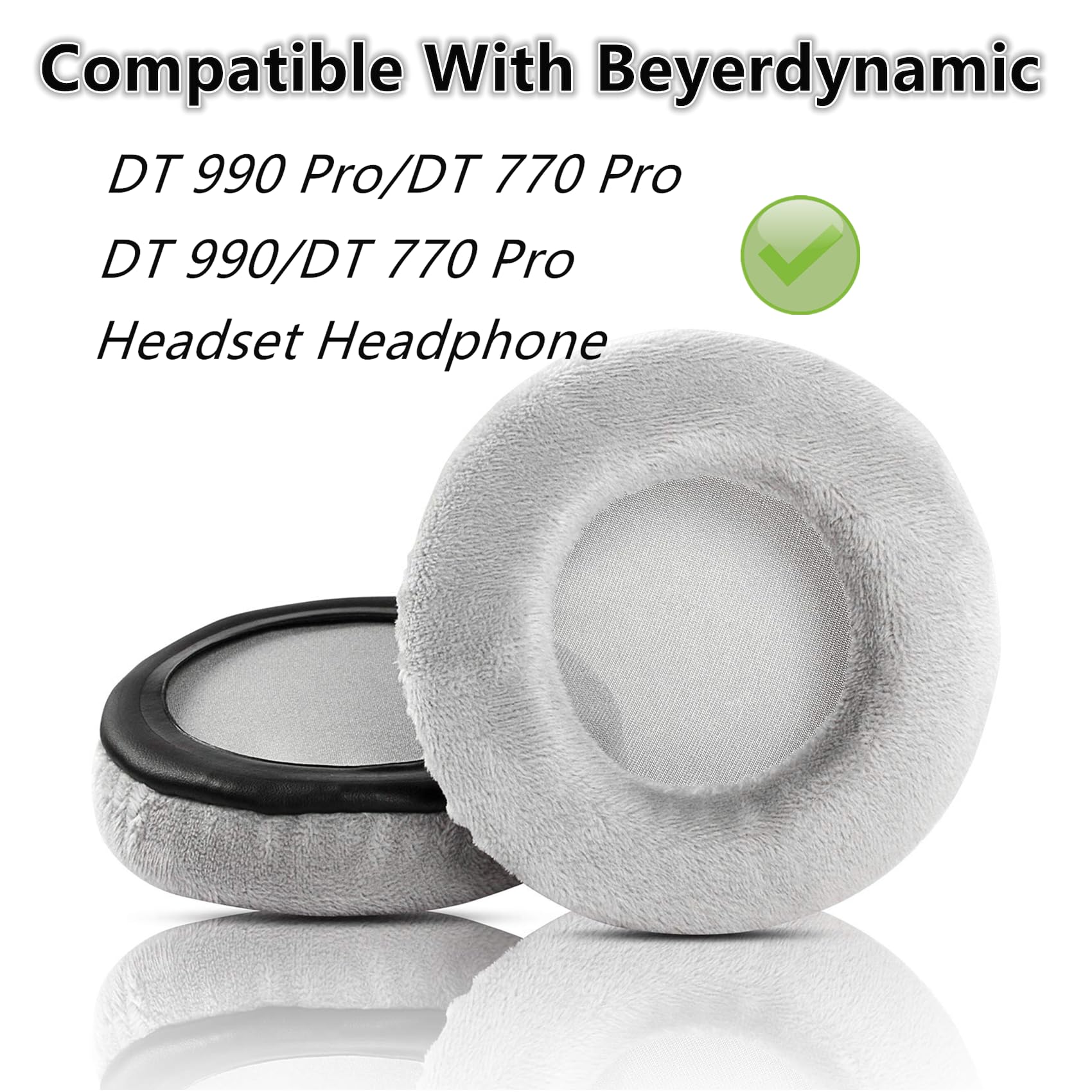 Amazon.co.jp: YDYBZB DT770 ベロア 交換用イヤーパッド Beyerdynamic