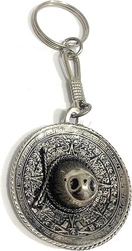 Llavero Sombrero Charro, llavero Sombrero Charro Plata, plateado