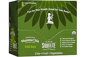 mamachia Squeeze Packs - Green Magic - 3.5 OZ - 16 pk