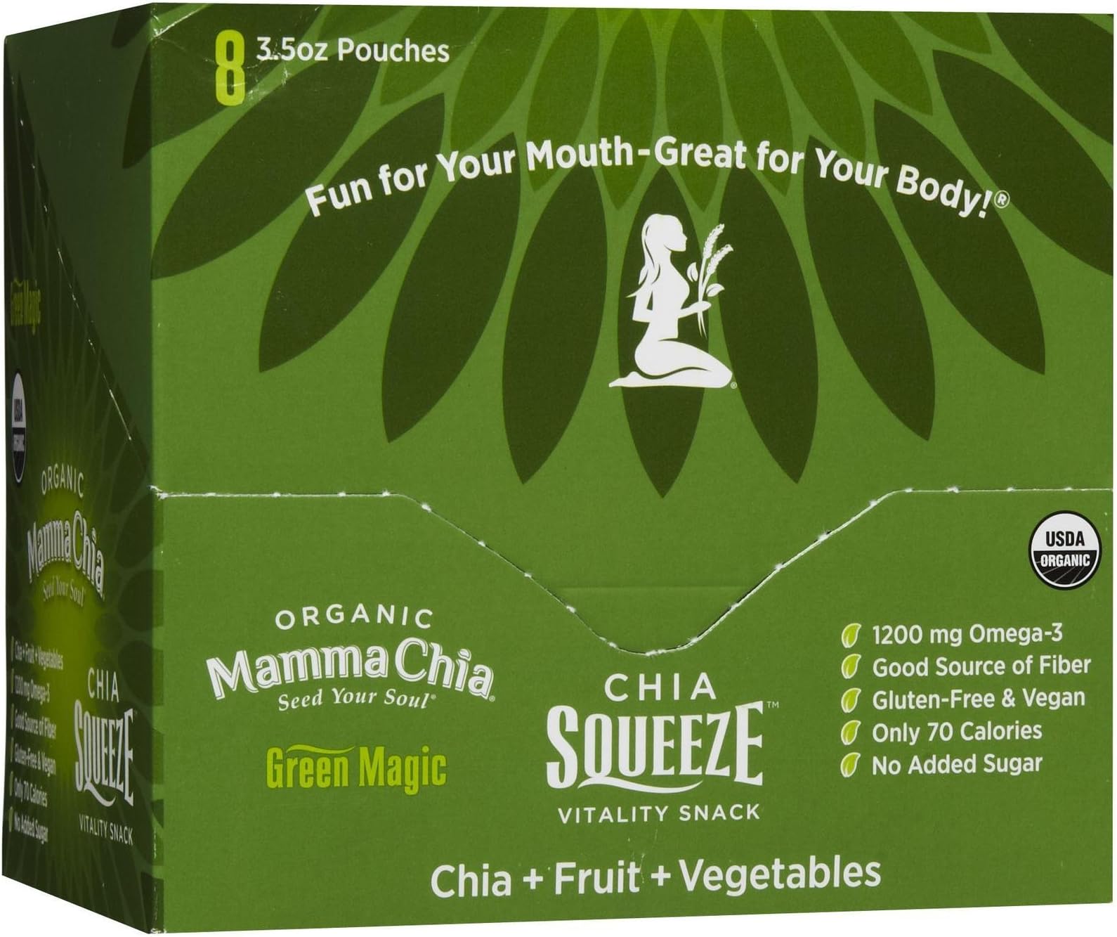 Squeeze Packs - Green Magic - 3.5 OZ - 16 pk