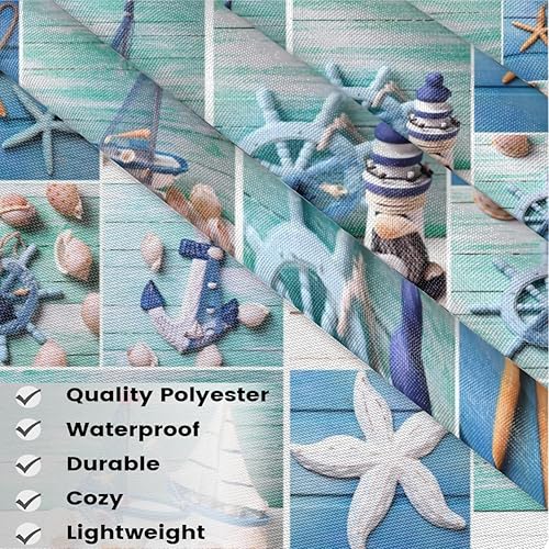 Miniatura 3 de 3 Pocket Waist Apron, Pack of 3, Color Of Ocean Server Short Apron for Men Women, Kitchen, Restaurant, Cafe Delantales De Mesera Para Mujer Waitress