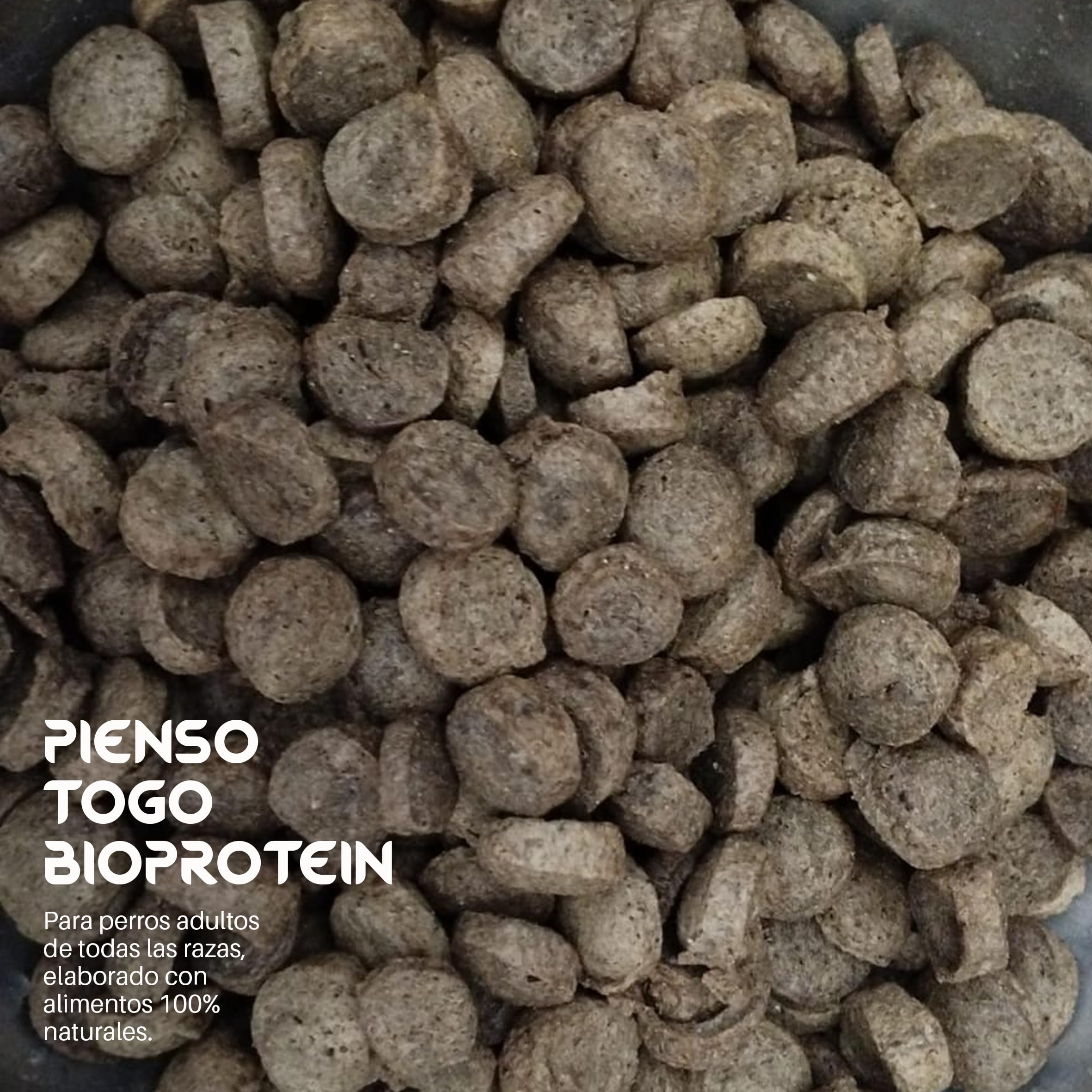 Pienso Hipoalergenico Perros Togo [12 kg] Comida SIN Cereales | Apto para Todas Las Razas | Grandes y Medianas | Ideal Sistema gastrointestinal, renal y Articular | Natural y Light