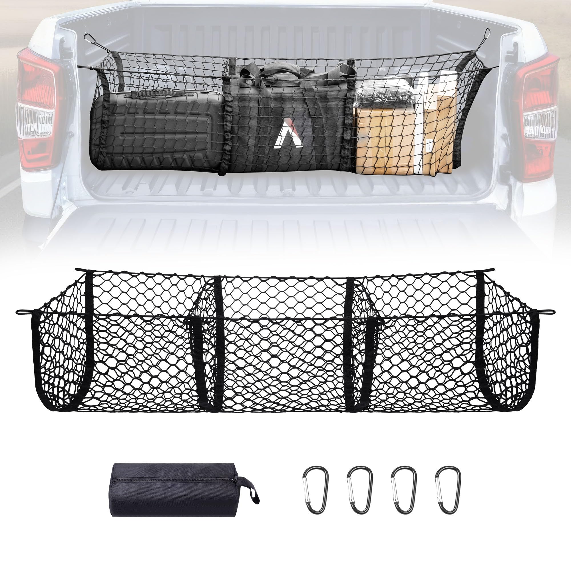 BUMBEE Heavy Duty Mesh Cargo Net