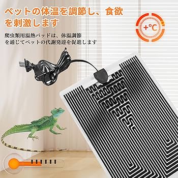 爬虫類用パネルヒーター＆サーモセット レプタイルヒートS エキゾテラ 爬虫類用パネルヒーター 販売 通販