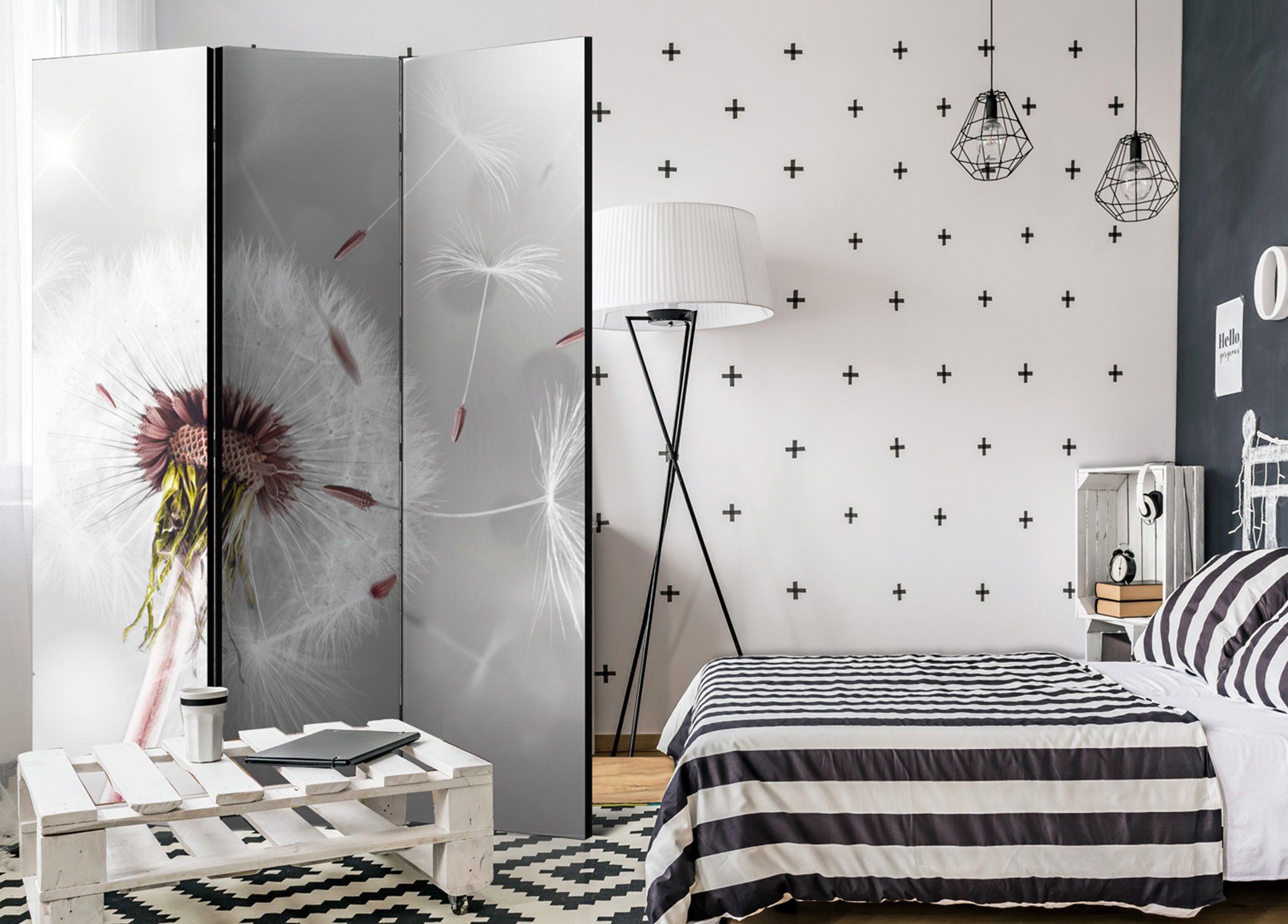 Paravent Décoratif Intérieur Unilatéral 135x172 cm