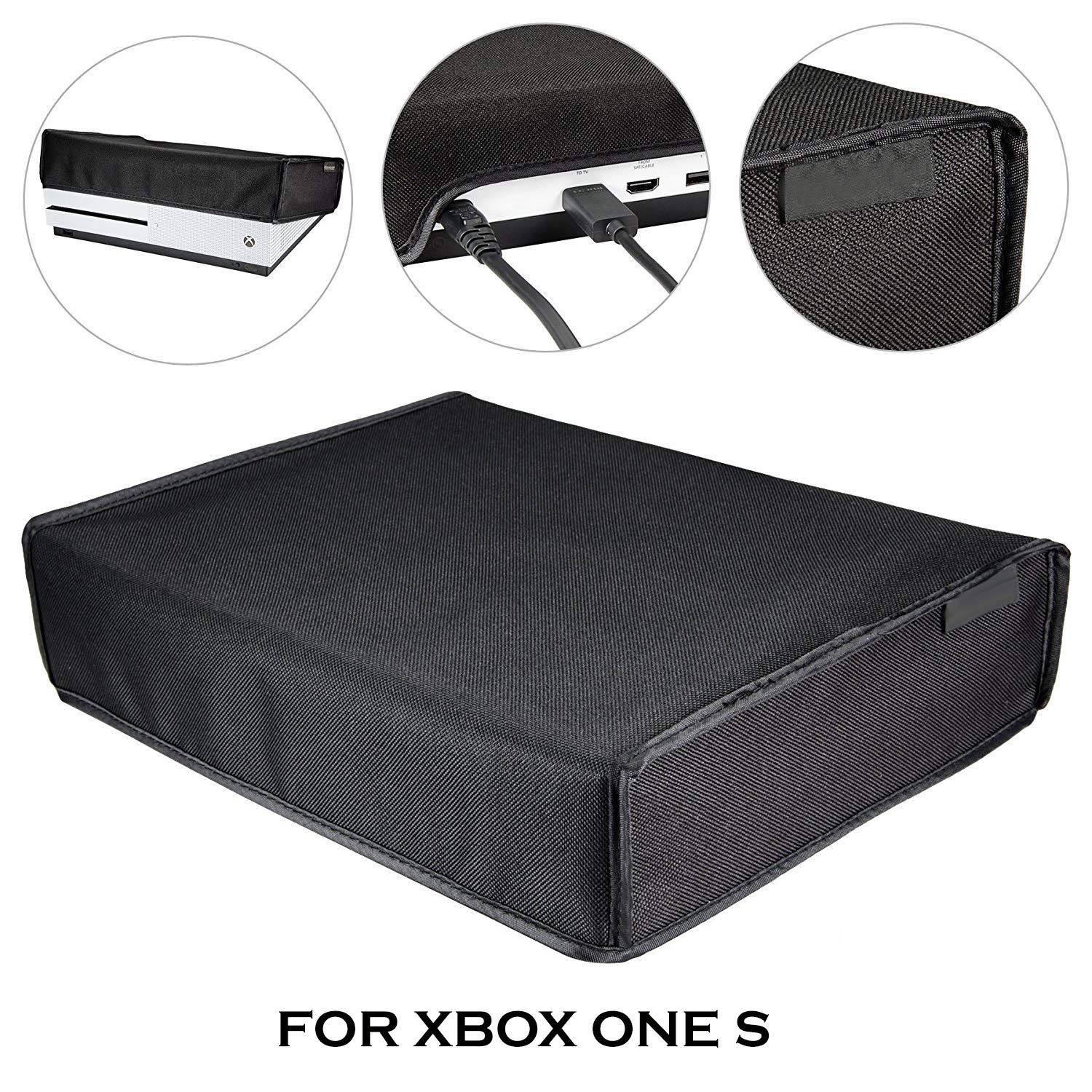 TCOS TECH Xbox One S Dust Proof Cover Case Mesh Jack Stopper Pack Kit for Xbox One S (B07PPVZTZ9) Amazon Price History, Amazon Price Tracker